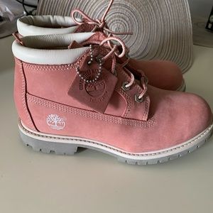 Timberland Waterproof Nellie Chukka Pink Sz 7.5